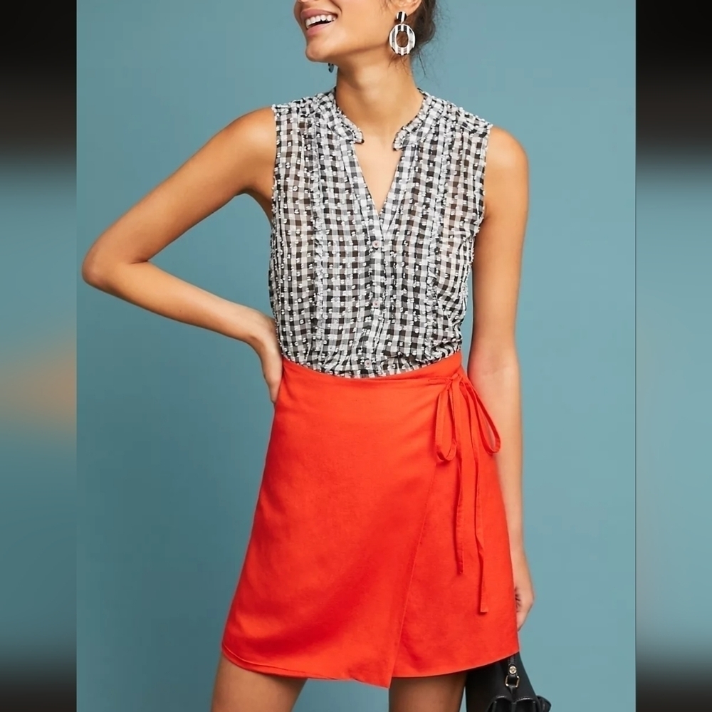 Maeve | Anthropologie Lightweight Gingham Button Down